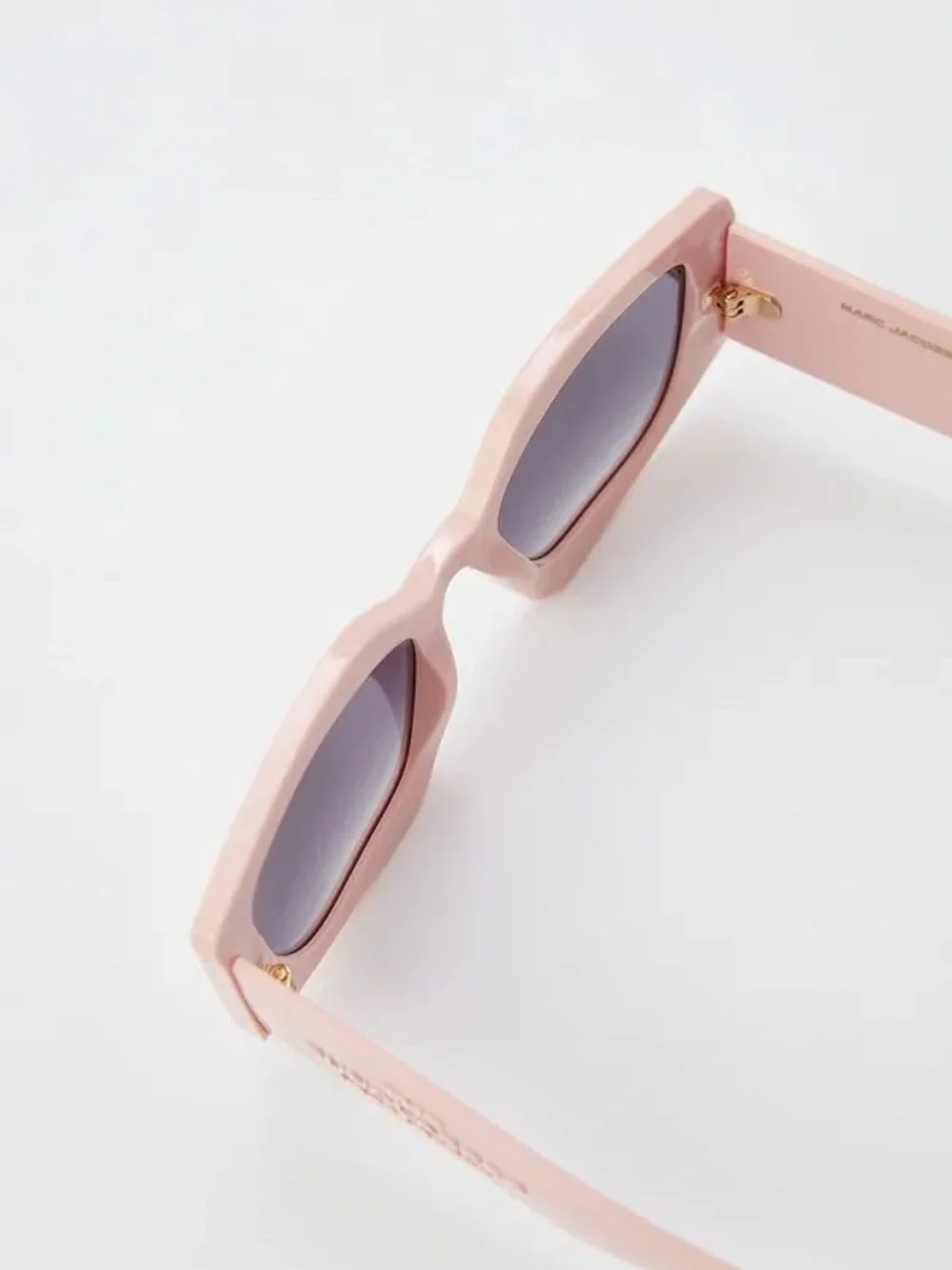 New Marc Jacobs MARC774/S 35J9O Pink Frame Cat Eye Sunglasses Authentic